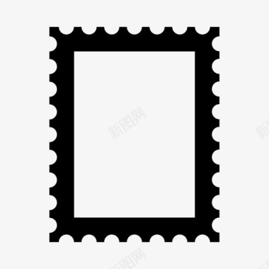 邮票信件便条图标图标