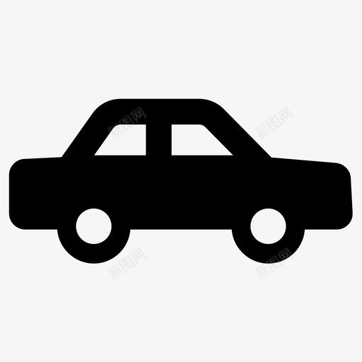 汽车交通工具图标svg_新图网 https://ixintu.com 交通工具 汽车