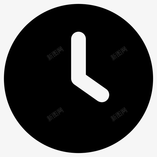 时间时钟定时器图标svg_新图网 https://ixintu.com 定时 定时器 挂钟 时钟 时间