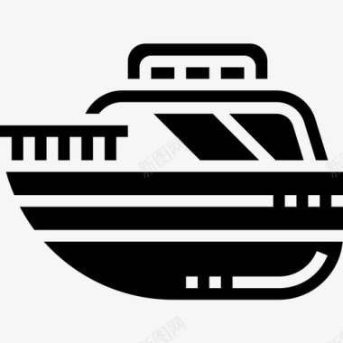 船运输和车辆2字形图标图标