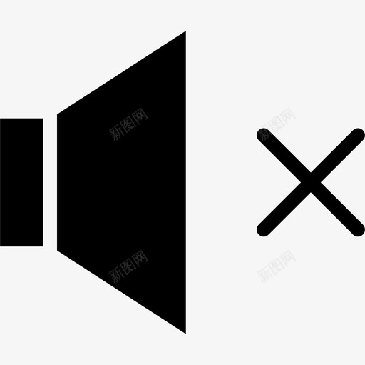 静音多媒体33固态图标svg_新图网 https://ixintu.com 固态 多媒体33 静音