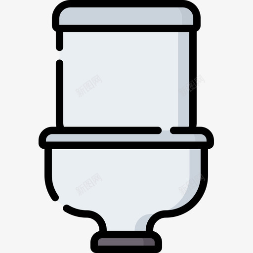 卫生间家具31线性颜色图标svg_新图网 https://ixintu.com 卫生间 家具 线性 颜色