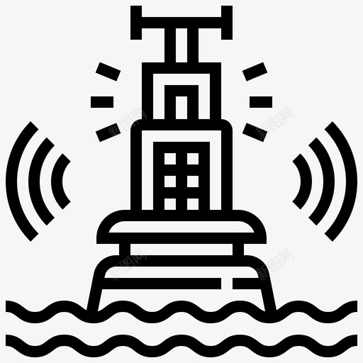 海上危险紧急图标svg_新图网 https://ixintu.com 危险 救生和应急服务 海上 紧急 警告
