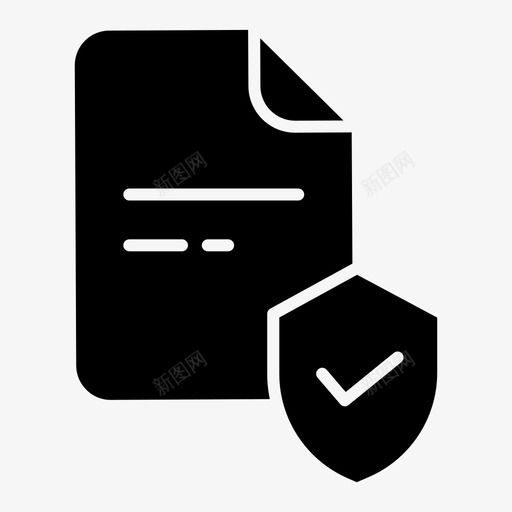 安全帐户文件图标svg_新图网 https://ixintu.com 安全 帐户 文件 页面