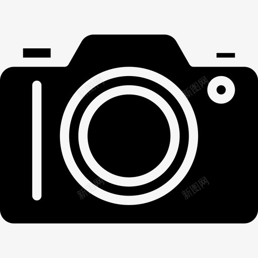 照相机照片和视频5填充图标svg_新图网 https://ixintu.com 填充 照片 照相机 视频