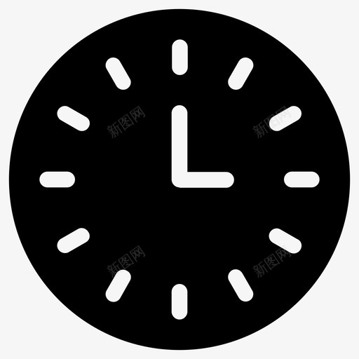 时间时钟小时图标svg_新图网 https://ixintu.com 定时 小时 时钟 时间 计时器