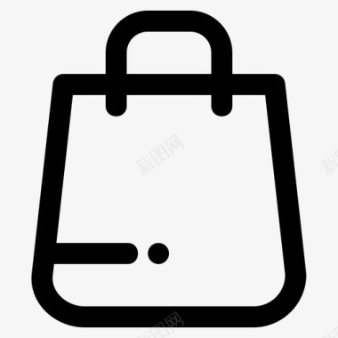 购物袋采购商业图标图标