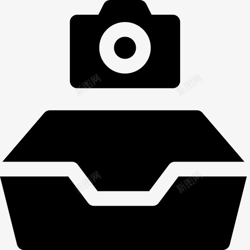图像文件存档抽屉图标svg_新图网 https://ixintu.com 历史 图像 填充 存档 抽屉 文件 照片 记录