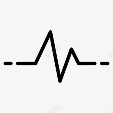 脉搏心跳心率图标图标