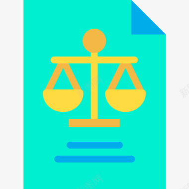 法律政治6平淡图标图标