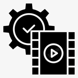电影流程流程电影院电影图标高清图片