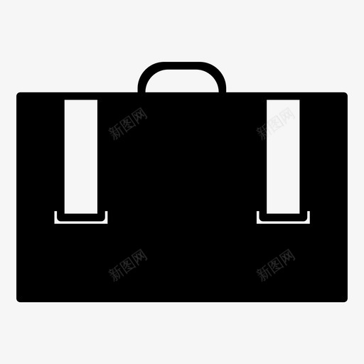 手提箱包行李架图标svg_新图网 https://ixintu.com 包 商务营销 手提箱 行李架 行李箱