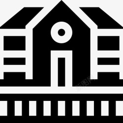 火车站填充火车站火车站5已填充图标高清图片