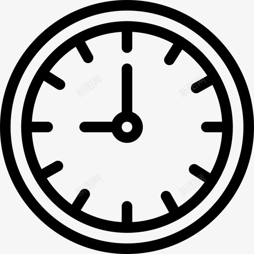 时钟学校时间图标svg_新图网 https://ixintu.com 回到 学校 时钟 时间