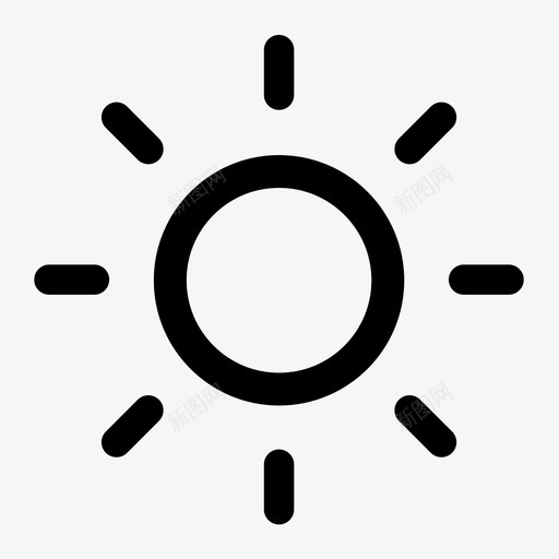 晴svg_新图网 https://ixintu.com 晴