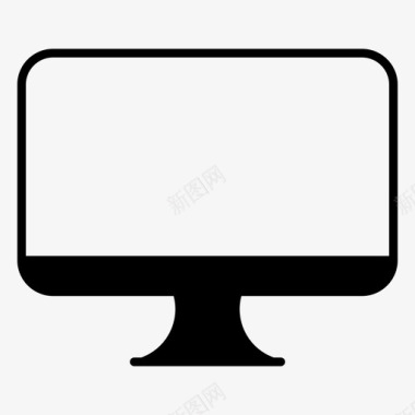 屏幕桌面显示器图标图标