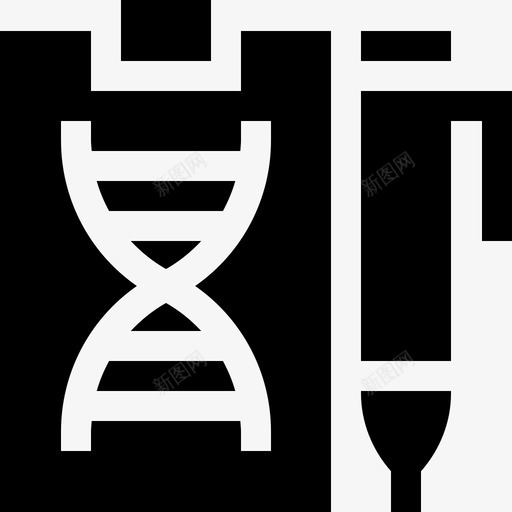 Dna生物学5填充图标svg_新图网 https://ixintu.com Dna 填充 生物学