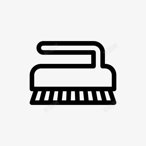擦洗刷清洁清洁服务图标svg_新图网 https://ixintu.com 擦洗 服务 洗刷 清洁