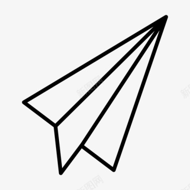 纸飞机飞机学校图标图标