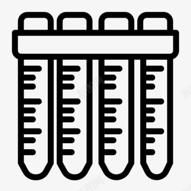 液体控制实验室图标图标