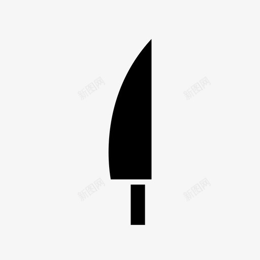 厨师切割刀具图标svg_新图网 https://ixintu.com 刀具 切割 厨师 厨房 厨房公用事业字形