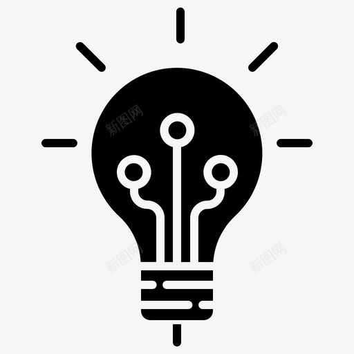 技术人工智能图标svg_新图网 https://ixintu.com 人工 技术 智能