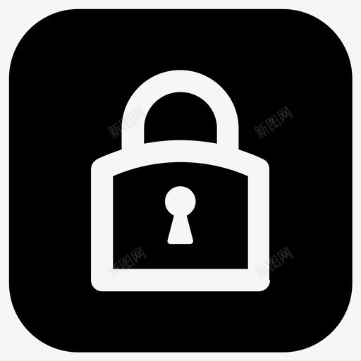 锁密码隐私图标svg_新图网 https://ixintu.com 安全 密码 锁 隐私