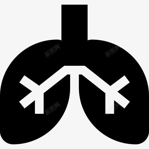 肺烟草4充满图标svg_新图网 https://ixintu.com 充满 烟草4 肺