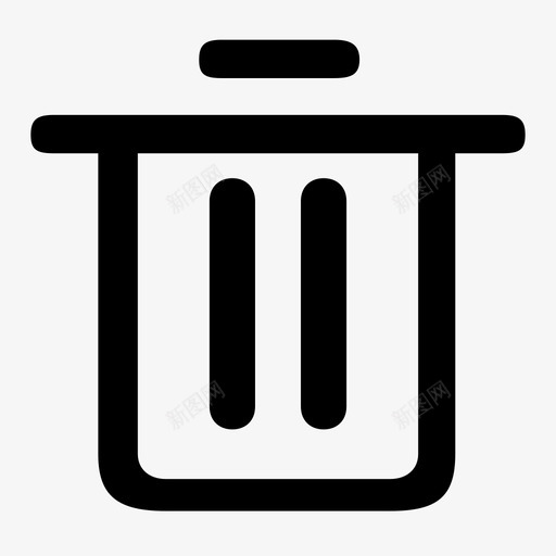 删除svg_新图网 https://ixintu.com 删除 线性 单色