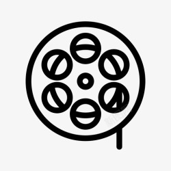 胶卷长条胶卷旧的长条图标高清图片