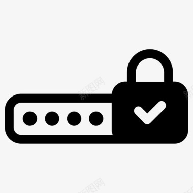 密码锁安全图标图标
