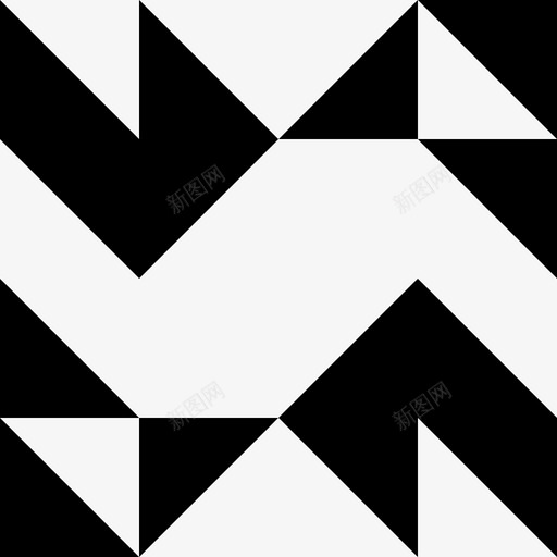 瓷砖背景装饰图标svg_新图网 https://ixintu.com 三角形 图案 无缝 瓷砖 背景 装饰 设计