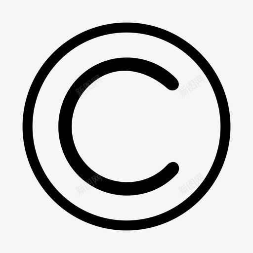 版权知识产权法律图标svg_新图网 https://ixintu.com 保护 法律 版权 知识产权 财产