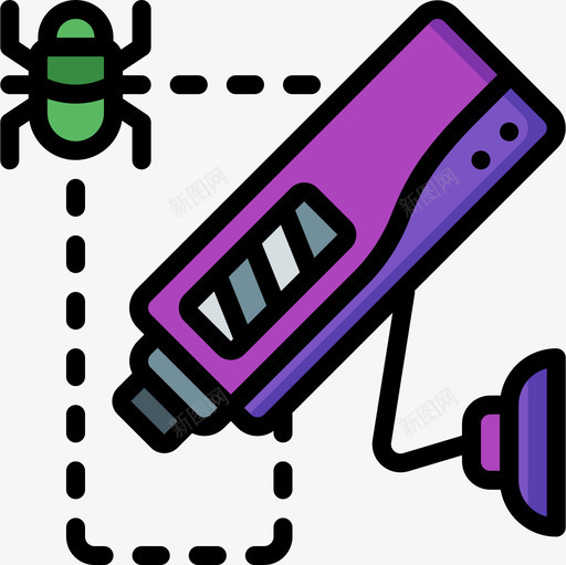 安全摄像头黑客27线性彩色图标svg_新图网 https://ixintu.com 安全 彩色 摄像头 线性 黑客