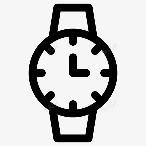 手表时钟时间图标svg_新图网 https://ixintu.com 手表 时钟 时间 计时器