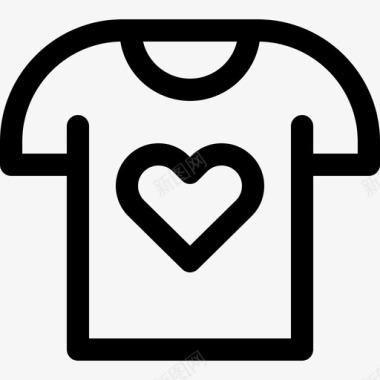 T恤慈善61号直系图标图标
