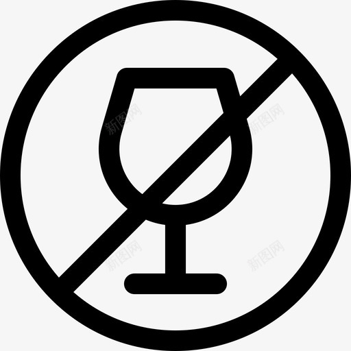 没有酒精健康43直系图标svg_新图网 https://ixintu.com 健康 没有 直系 酒精