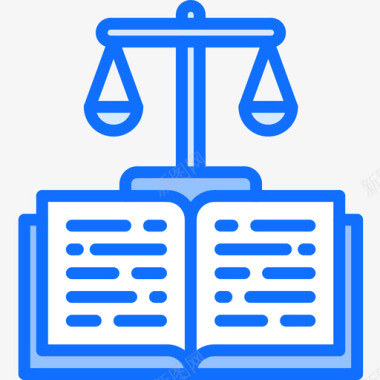 书法律12蓝色图标图标