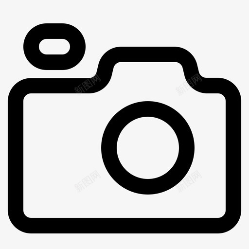 相机灯照片图标svg_新图网 https://ixintu.com 图片 摄影 照片 相机