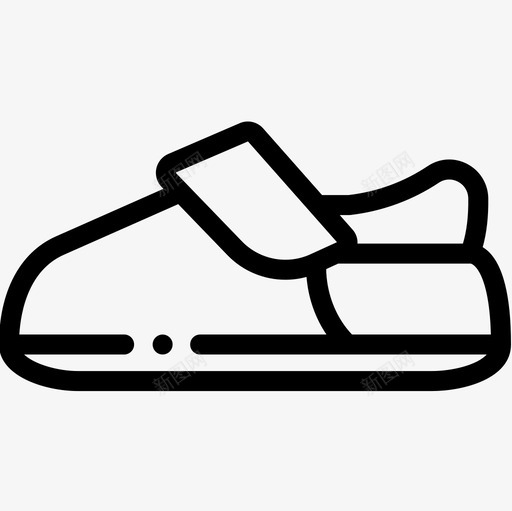 鞋婴儿淋浴16直线型图标svg_新图网 https://ixintu.com 婴儿 淋浴 直线 线型