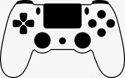 gamer控制器dualshockgamepad图标高清图片