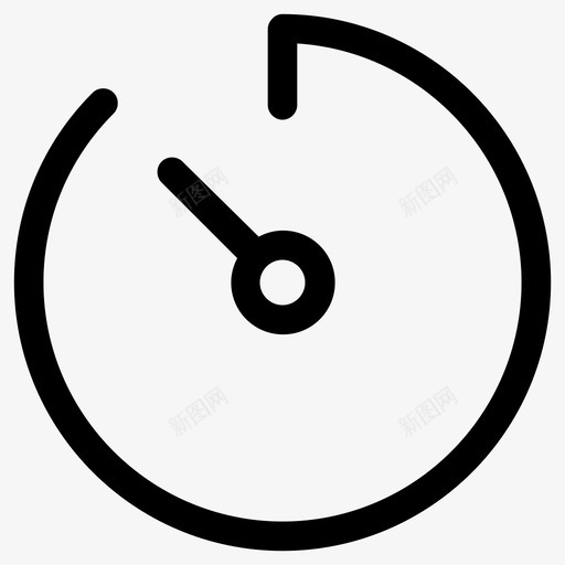 时间时钟小时图标svg_新图网 https://ixintu.com 定时 小时 时钟 时间 计时器