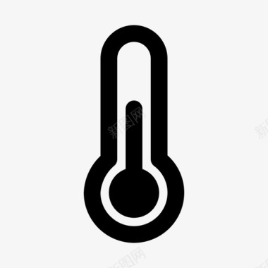 温度计半仪表板仪表图标图标