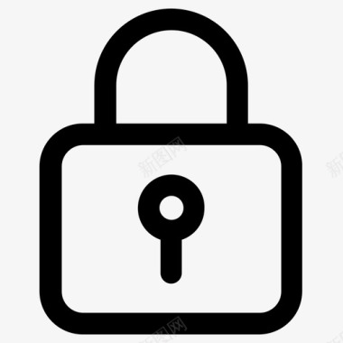 锁隐私安全图标图标