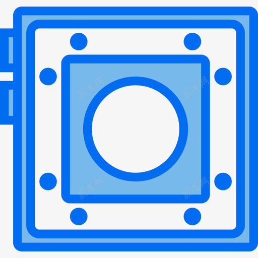 Gopro设备12蓝色图标svg_新图网 https://ixintu.com Gopro 蓝色 设备