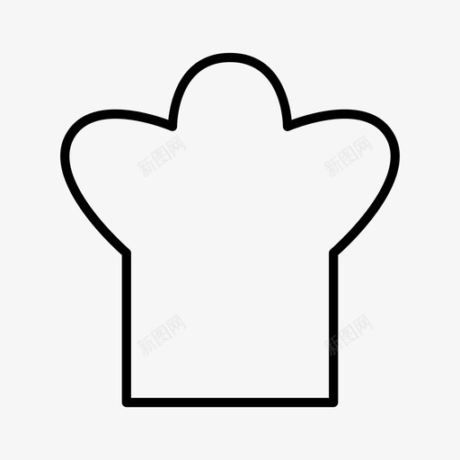 帽子厨师厨房图标svg_新图网 https://ixintu.com 厨师 厨房 厨房公用设施 帽子 玩具 餐厅