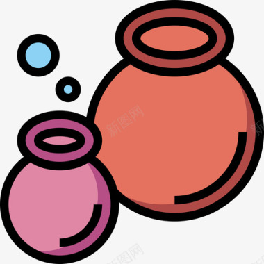 泡泡游戏元素14线条颜色图标图标
