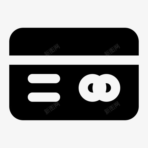 信用卡企业公司图标svg_新图网 https://ixintu.com 业务 企业 信用卡 借方 公司 标志符 财务