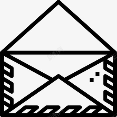 信封电子邮件42直邮图标图标