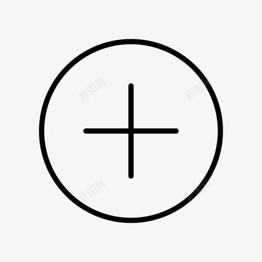 减号加法按钮图标svg_新图网 https://ixintu.com 减号 加法 按钮 数学 界面 符号